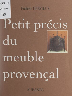 cover image of Petit précis du meuble provençal